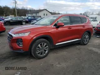 ✅ 2020 Hyundai Santa Fe SEL • VIN: 5NMS3CAD7LH142983 • Лот: 38890333. Опубликован ранее на Copart с пробегом 42 956 миль. Бесплатный доступ к архиву аукционных продаж из США и подробный отчёт об истории автомобиля на DreamBid. Изображение 1.
