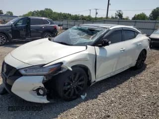 ✅ 2021 Nissan Maxima SR • VIN: 1N4AA6EV2MC509977 • Lot: 67977815. Wystawiony na Copart z przebiegiem 45 975 mil. Bezpłatny archiwum sprzedaży aukcyjnych z USA i szczegółowy raport historii pojazdu na DreamBid. Zdjęcie 1.