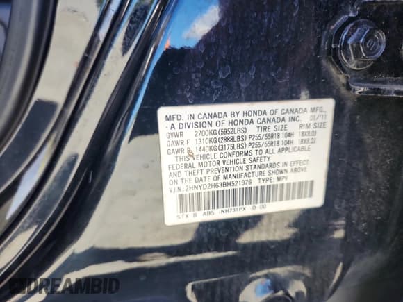 ✅ 2011 Acura MDX Technology • VIN: 2HNYD2H63BH521976 • Lot: 86494275. Wystawiony na Copart z przebiegiem 254 156 mil. Bezpłatny archiwum sprzedaży aukcyjnych z USA i szczegółowy raport historii pojazdu na DreamBid. Zdjęcie 13.