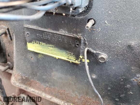 ✅ 1977 Jeep CJ • VIN: J7F83AA114285 • Лот: 47399905. Опубликован ранее на Copart с пробегом 16 426 миль. Бесплатный доступ к архиву аукционных продаж из США и подробный отчёт об истории автомобиля на DreamBid. Изображение 12.