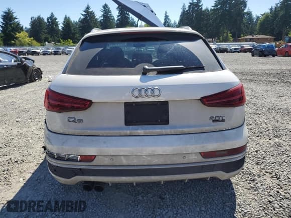 ✅ 2017 Audi Q3 Prestige • VIN: WA1GCCFS1HR014734 • Lot: 63675765. Listed on Copart with 108,786 mi. Free auction sales archive from the USA and detailed vehicle history report at DreamBid. Image 6.