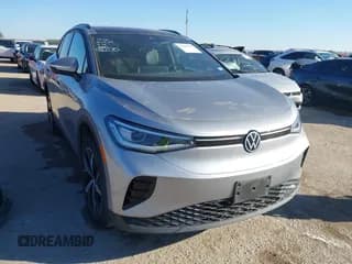 ✅ 2023 Volkswagen ID.4 S • VIN: 1V25MPE83PC030764 • Lot: 43486585. Listed on IAAI with 23,653 mi. Free auction sales archive from the USA and detailed vehicle history report at DreamBid. Image 1.