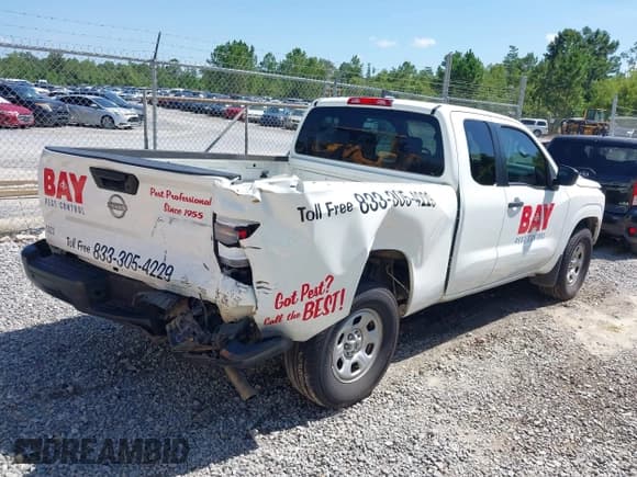 ✅ 2022 Nissan Frontier S • VIN: 1N6ED1CL5NN679860 • Lot: 42826321. Listed on IAAI with 87,132 mi. Free auction sales archive from the USA and detailed vehicle history report at DreamBid. Image 4.