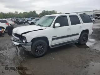 2001 Chevrolet Tahoe LT with VIN 1GNEK13T61J100084, listed as a Copart auction lot 83929515 with 186,610 mi miles and Salvage title. Bid and sale history available at DreamBid. Image 1.