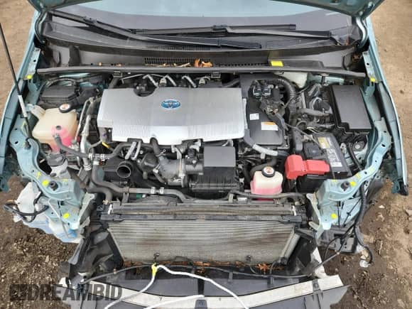 2018 Toyota Prius Two z VIN JTDKBRFU7J3058785, wystawiony jako Copart lot #90085795 z przebiegiem 83 292 mil mil oraz Szkoda całkowita • Salvage title. Historia ofert i sprzedaży dostępna na DreamBid. Obrazek 11.