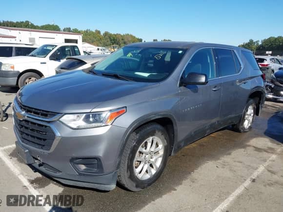 2018 Chevrolet Traverse LS с VIN 1GNEVFKW8JJ156107, выставлен на аукционе IAAI как лот 43415691 с пробегом 125 924 миль миль и . История ставок и продаж доступна на DreamBid. Изображение 2.