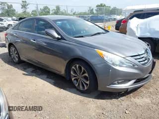 2013 Hyundai Sonata SE with VIN 5NPEC4AB9DH754902, listed as a IAAI auction lot 42687818 with 159,180 mi miles and . Bid and sale history available at DreamBid. Image 1.