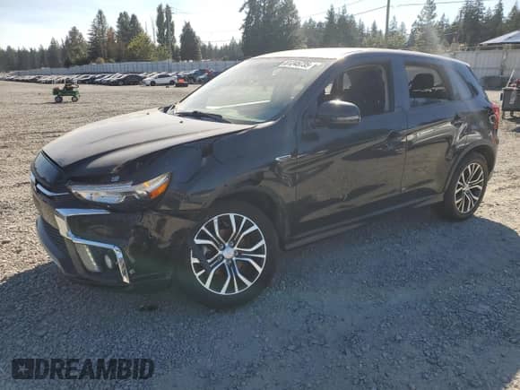 2019 Mitsubishi Outlander ES z VIN JA4AR3AU4KU027656, wystawiony jako Copart lot #81245735 z przebiegiem 125 124 mil mil oraz Szkoda całkowita • Salvage title. Historia ofert i sprzedaży dostępna na DreamBid. Obrazek 1.