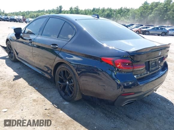✅ 2021 BMW 5 Series 540i xDrive • VIN: WBA73BJ0XMWX05467 • Lot: 42543462. Listed on IAAI with 73,968 mi. Free auction sales archive from the USA and detailed vehicle history report at DreamBid. Image 3.