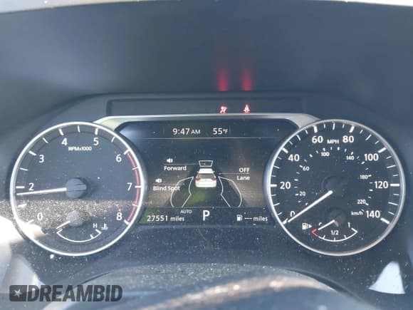 ✅ 2025 Nissan Rogue SV • VIN: 5N1BT3BB2SC774389 • Lot: 43582723. Listed on IAAI with 27,551 mi. Free auction sales archive from the USA and detailed vehicle history report at DreamBid. Image 7.