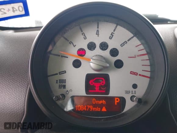 ✅ 2012 MINI Countryman S • VIN: WMWZC3C52CWL83252 • Lot: 42654900. Listed on IAAI with 108,479 mi. Free auction sales archive from the USA and detailed vehicle history report at DreamBid. Image 7.