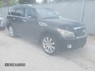 ✅ 2011 Infiniti QX56 7-passenger • VIN: JN8AZ2NE8B9005363 • Lot: 42924327. Wystawiony na IAAI z przebiegiem 209 136 mil. Bezpłatny archiwum sprzedaży aukcyjnych z USA i szczegółowy raport historii pojazdu na DreamBid. Zdjęcie 1.