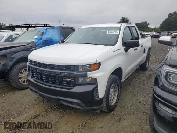 ✅ 2019 Chevrolet Silverado 1500 Work Truck • VIN: 1GCRWAEH0KZ245633 • Lot: 81625755. Wystawiony na Copart z przebiegiem 165 731 mil. Bezpłatny archiwum sprzedaży aukcyjnych z USA i szczegółowy raport historii pojazdu na DreamBid. Zdjęcie 1.