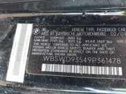 ✅ 2009 BMW M3 • VIN: WBSWD93549P361478 • Lot: 43456630. Listed on IAAI with Not provided. Free auction sales archive from the USA and detailed vehicle history report at DreamBid. Image 9.