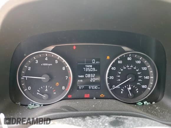 2017 Hyundai Elantra SE z VIN 5NPD74LF7HH036870, wystawiony jako Copart lot #81180265 z przebiegiem 97 030 mil mil oraz Czysty tytuł • Clean title. Historia ofert i sprzedaży dostępna na DreamBid. Obrazek 9.