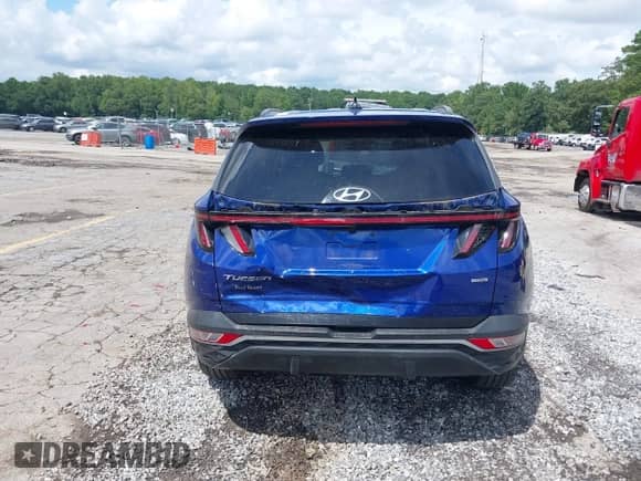 2023 Hyundai Tucson SEL z VIN 5NMJFCAE4PH196713, wystawiony jako IAAI lot #42949944 z przebiegiem 22 921 mil mil oraz . Historia ofert i sprzedaży dostępna na DreamBid. Obrazek 16.