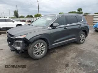 ✅ 2020 Hyundai Santa Fe Limited • VIN: 5NMS53AD6LH201340 • Lot: 86158865. Wystawiony na Copart z przebiegiem 123 443 mil. Bezpłatny archiwum sprzedaży aukcyjnych z USA i szczegółowy raport historii pojazdu na DreamBid. Zdjęcie 1.