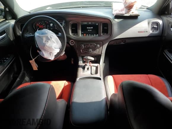 2023 Dodge Charger Scat Pack with VIN 2C3CDXGJ1PH701276, listed as a Copart auction lot 84554595 with 4,790 mi miles and Salvage title. Bid and sale history available at DreamBid. Image 8.