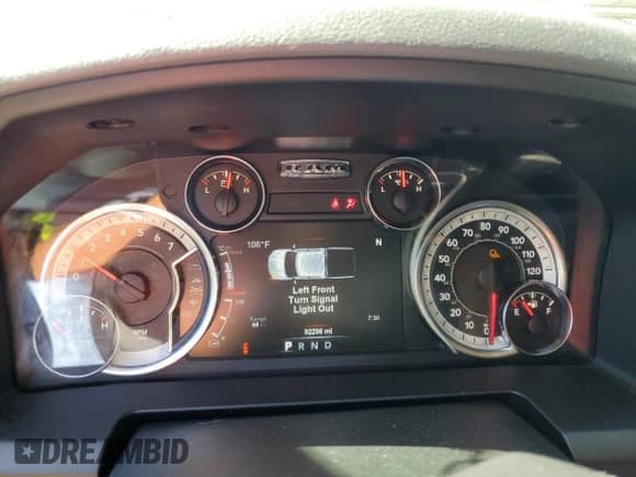 2018 Ram 1500 SLT с VIN 1C6RR7GG7JS247280, выставлен на аукционе Copart как лот 56321714 с пробегом 92 296 миль миль и Списание • Salvage title. История ставок и продаж доступна на DreamBid. Изображение 9.