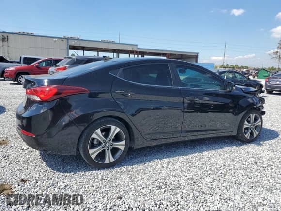 2016 Hyundai Elantra Sport with VIN KMHDH4AH4GU586741, listed as a Copart auction lot 46791715 with 148,990 mi miles and Non repairable. Bid and sale history available at DreamBid. Image 3.