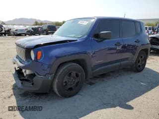 ✅ 2018 Jeep Renegade Sport • VIN: ZACCJAAB4JPG67908 • Lot: 64069175. Listed on Copart with 119,828 mi. Free auction sales archive from the USA and detailed vehicle history report at DreamBid. Image 1.