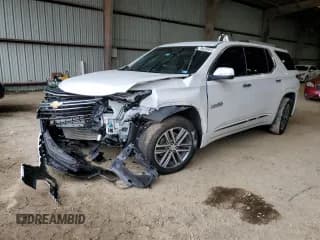 ✅ 2022 Chevrolet Traverse High Country • VIN: 1GNERNKW3NJ192968 • Lot: 70439884. Wystawiony na Copart z przebiegiem 42 420 mil. Bezpłatny archiwum sprzedaży aukcyjnych z USA i szczegółowy raport historii pojazdu na DreamBid. Zdjęcie 1.