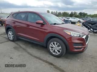 2019 Hyundai Tucson SE z VIN KM8J2CA41KU051855, wystawiony jako Copart lot #81731765 z przebiegiem 79 122 mil mil oraz Szkoda całkowita • Salvage title. Historia ofert i sprzedaży dostępna na DreamBid. Obrazek 4.