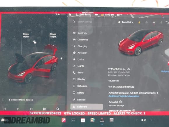 ✅ 2022 Tesla Model 3 Long Range • VIN: 5YJ3E1EB3NF264532 • Lot: 41842044. Wystawiony na IAAI z przebiegiem 42 280 mil. Bezpłatny archiwum sprzedaży aukcyjnych z USA i szczegółowy raport historii pojazdu na DreamBid. Zdjęcie 7.