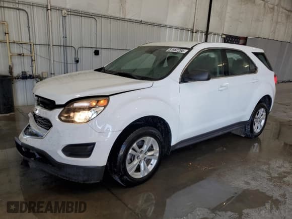 ✅ 2017 Chevrolet Equinox LS • VIN: 2GNALBEK3H1599193 • Лот: 81982265. Опубликован ранее на Copart с пробегом 88 789 миль. Бесплатный доступ к архиву аукционных продаж из США и подробный отчёт об истории автомобиля на DreamBid. Изображение 1.