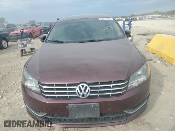 ✅ 2014 Volkswagen Passat SE • VIN: 1VWBN7A36EC043451 • Lot: 86527925. Listed on Copart with Not provided. Free auction sales archive from the USA and detailed vehicle history report at DreamBid. Image 5.