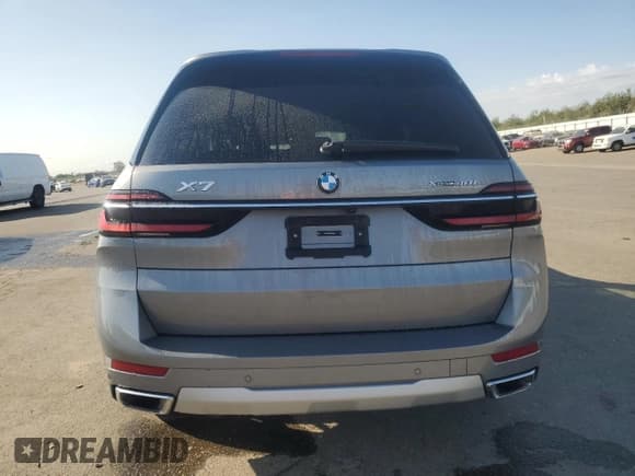 ✅ 2025 BMW X7 xDrive40i • VIN: 5UX23EM03S9X06688 • Лот: 80207945. Опубликован ранее на Copart с пробегом 34 007 миль. Бесплатный доступ к архиву аукционных продаж из США и подробный отчёт об истории автомобиля на DreamBid. Изображение 6.