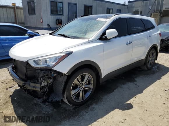 ✅ 2014 Hyundai Santa Fe Limited • VIN: KM8SR4HF7EU066636 • Лот: 61655375. Опубликован ранее на Copart с пробегом 103 095 миль. Бесплатный доступ к архиву аукционных продаж из США и подробный отчёт об истории автомобиля на DreamBid. Изображение 1.