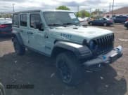 ✅ 2023 Jeep Wrangler • VIN: 1C4JJXN63PW625829 • Lot: 42256900. Wystawiony na IAAI z przebiegiem 20 501 mil. Bezpłatny archiwum sprzedaży aukcyjnych z USA i szczegółowy raport historii pojazdu na DreamBid. Zdjęcie 1.