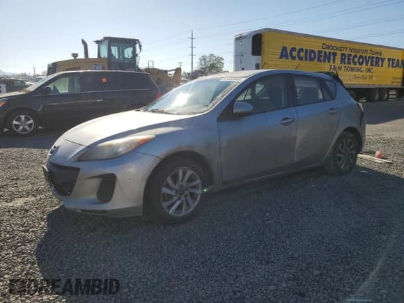 ✅ 2013 Mazda 3 i Touring • VIN: JM1BL1LP7D1841036 • Lot: 53365045. Listed on Copart with 166,539 mi. Free auction sales archive from the USA and detailed vehicle history report at DreamBid. Image 1.