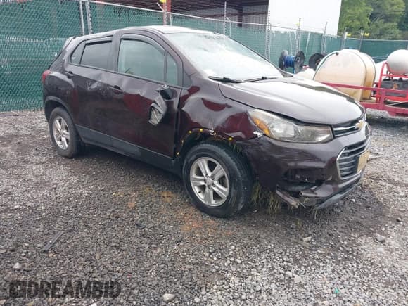 ✅ 2021 Chevrolet Trax LS • VIN: KL7CJNSB2MB306193 • Lot: 42916334. Listed on IAAI with 88,458 mi. Free auction sales archive from the USA and detailed vehicle history report at DreamBid. Image 1.