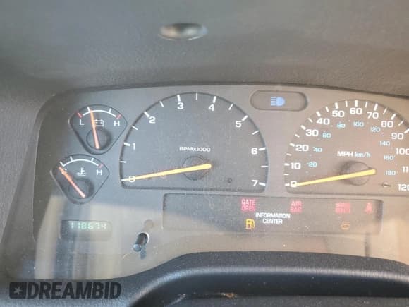 ✅ 2001 Dodge Durango • VIN: 1B4HS28Z41F646455 • Лот: 70812905. Опубликован ранее на Copart с пробегом 118 674 миль. Бесплатный доступ к архиву аукционных продаж из США и подробный отчёт об истории автомобиля на DreamBid. Изображение 9.