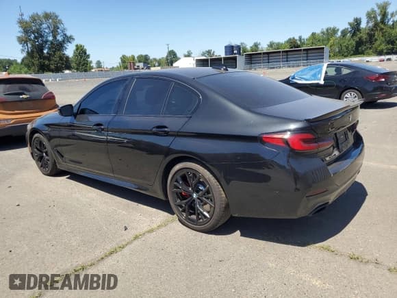 ✅ 2023 BMW 5 Series 540i xDrive • VIN: WBA73BJ02PWX99963 • Lot: 63969205. Listed on Copart with 27,720 mi. Free auction sales archive from the USA and detailed vehicle history report at DreamBid. Image 2.