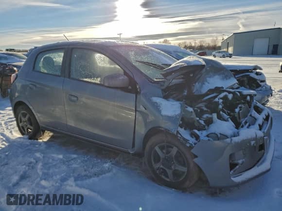 ✅ 2021 Mitsubishi Mirage ES • VIN: ML32AUHJ8MH010926 • Лот: 95439945. Опубликован ранее на Copart с пробегом 74 359 миль. Бесплатный доступ к архиву аукционных продаж из США и подробный отчёт об истории автомобиля на DreamBid. Изображение 4.