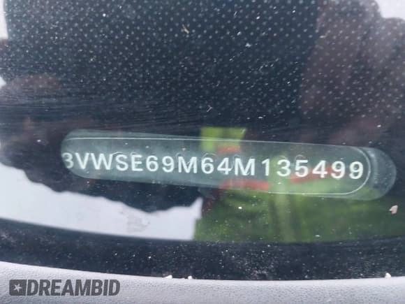 ✅ 2004 Volkswagen Jetta GLS • VIN: 3VWSE69M64M135499 • Lot: 43825207. Listed on IAAI with 156,036 mi. Free auction sales archive from the USA and detailed vehicle history report at DreamBid. Image 9.