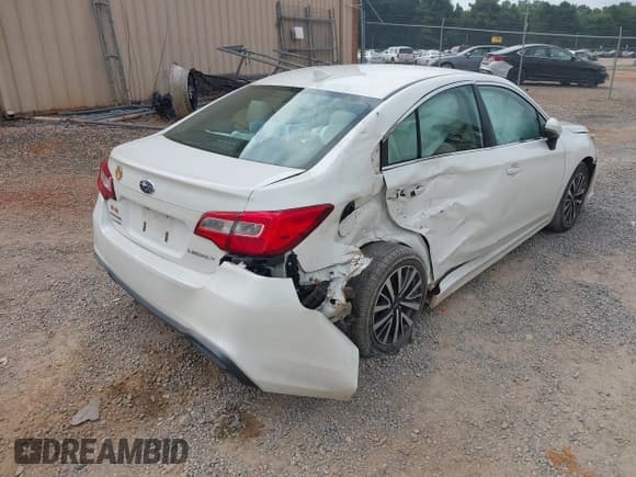 ✅ 2018 Subaru Legacy Premium • VIN: 4S3BNAF69J3024972 • Lot: 42842441. Listed on IAAI with 145,813 mi. Free auction sales archive from the USA and detailed vehicle history report at DreamBid. Image 4.