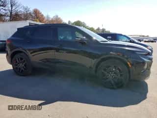 2021 Chevrolet Blazer LT with VIN 3GNKBHRS1MS542803, listed as a Copart auction lot 46028514 with 69,657 mi miles and . Bid and sale history available at DreamBid. Image 4.