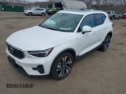 ✅ 2024 Volvo XC40 Ultimate Bright Theme • VIN: YV4L12UF8R2317284 • Lot: 41849324. Listed on IAAI with 8,210 mi. Free auction sales archive from the USA and detailed vehicle history report at DreamBid. Image 2.