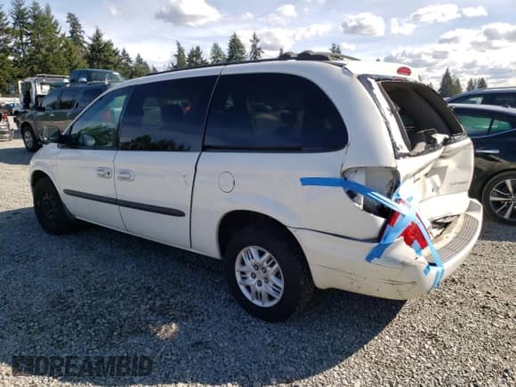 2003 Dodge Caravan Sport z VIN 2D4GP44383R253554, wystawiony jako Copart lot #48928544 z przebiegiem 214 617 mil mil oraz Szkoda całkowita • Salvage title. Historia ofert i sprzedaży dostępna na DreamBid. Obrazek 2.