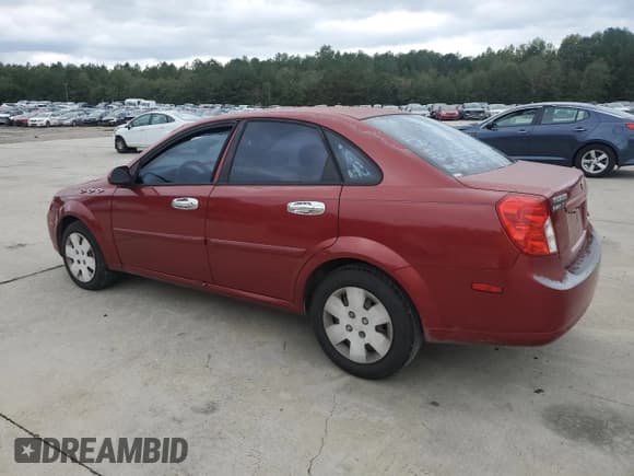 ✅ 2008 Suzuki Forenza • VIN: KL5JD56Z88K805147 • Lot: 84807625. Listed on Copart with 188,399 mi. Free auction sales archive from the USA and detailed vehicle history report at DreamBid. Image 2.