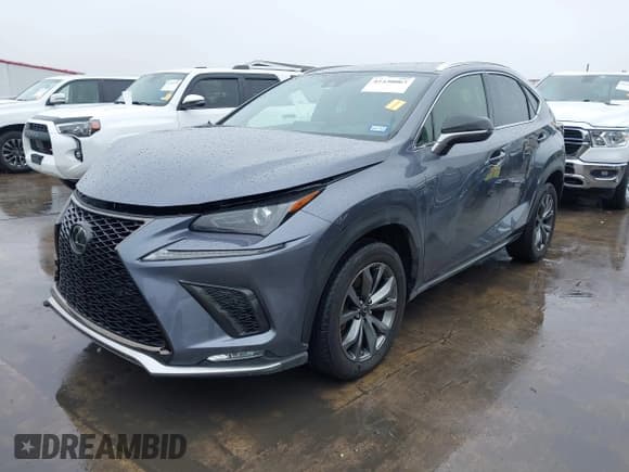 ✅ 2020 Lexus NX 300 F Sport • VIN: JTJSARBZXL5013896 • Lot: 41430063. Listed on IAAI with 69,399 mi. Free auction sales archive from the USA and detailed vehicle history report at DreamBid. Image 2.