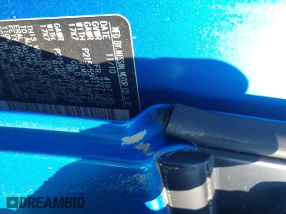 ✅ 2011 Nissan Juke SL • VIN: JN8AF5MV1BT010824 • Lot: 42806967. Wystawiony na IAAI z przebiegiem 168 397 mil. Bezpłatny archiwum sprzedaży aukcyjnych z USA i szczegółowy raport historii pojazdu na DreamBid. Zdjęcie 9.