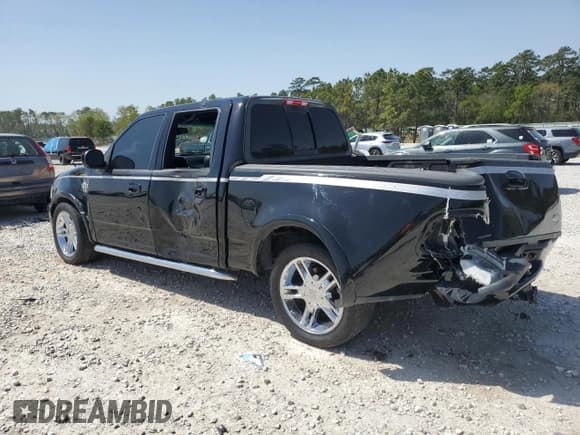 ✅ 2003 Ford F-150 Harley-Davidson • VIN: 1FTRW07383KD62463 • Lot: 49995655. Listed on Copart with 131,683 mi. Free auction sales archive from the USA and detailed vehicle history report at DreamBid. Image 2.