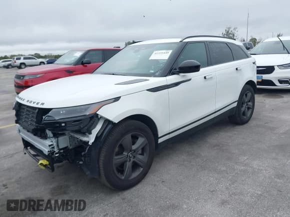 ✅ 2025 Land Rover Range Rover Velar Dynamic SE • VIN: SALYL2EX3SA398659 • Lot: 41335449. Listed on IAAI with 14,875 mi. Free auction sales archive from the USA and detailed vehicle history report at DreamBid. Image 2.
