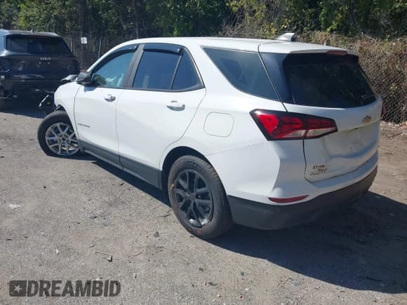 ✅ 2022 Chevrolet Equinox LS • VIN: 3GNAXSEV7NS174008 • Lot: 43265068. Listed on IAAI with 37,417 mi. Free auction sales archive from the USA and detailed vehicle history report at DreamBid. Image 3.