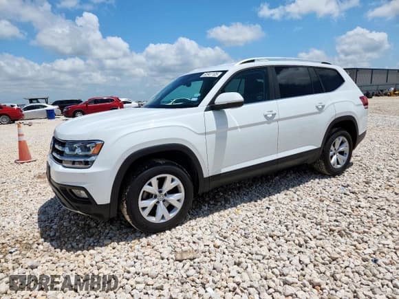 ✅ 2019 Volkswagen Atlas SE • VIN: 1V2DP2CA1KC610809 • Lot: 60941105. Listed on Copart with 56,582 mi. Free auction sales archive from the USA and detailed vehicle history report at DreamBid. Image 1.